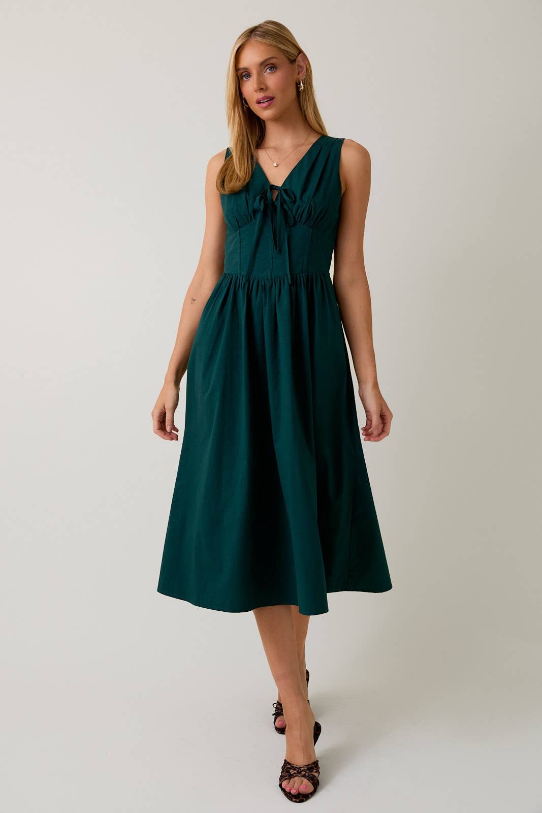 Cassandra Fit & Flare Midi