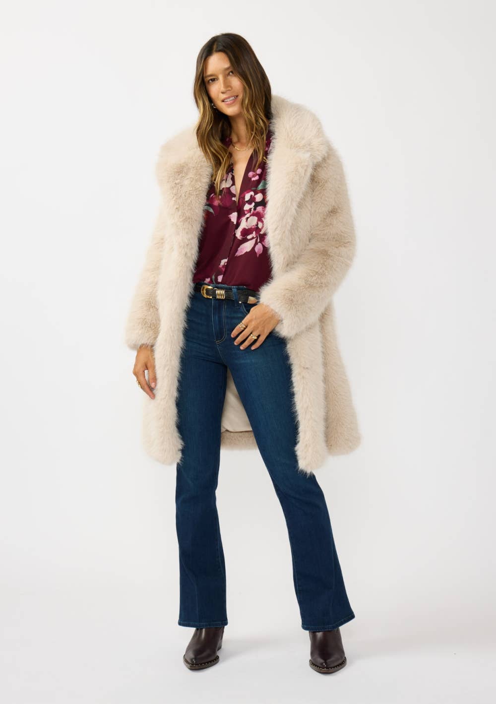 Oxana Faux Fur Coat