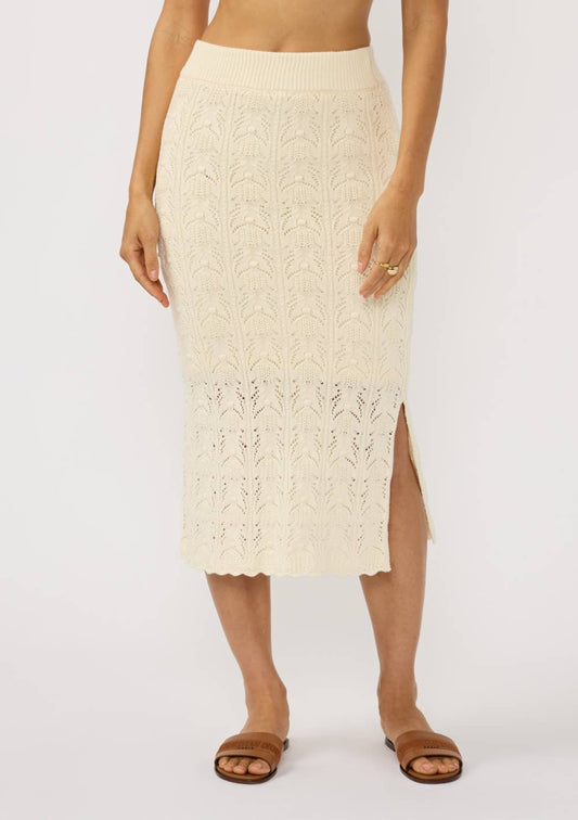 Harley Pointelle Midi Skirt