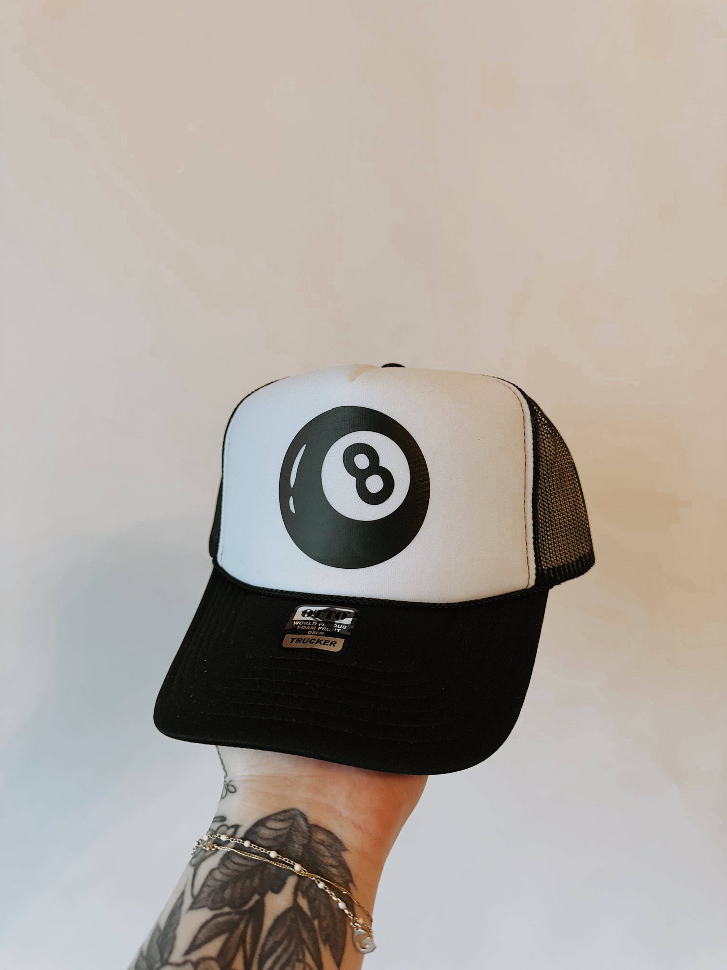 Eight Ball Trucker Hat