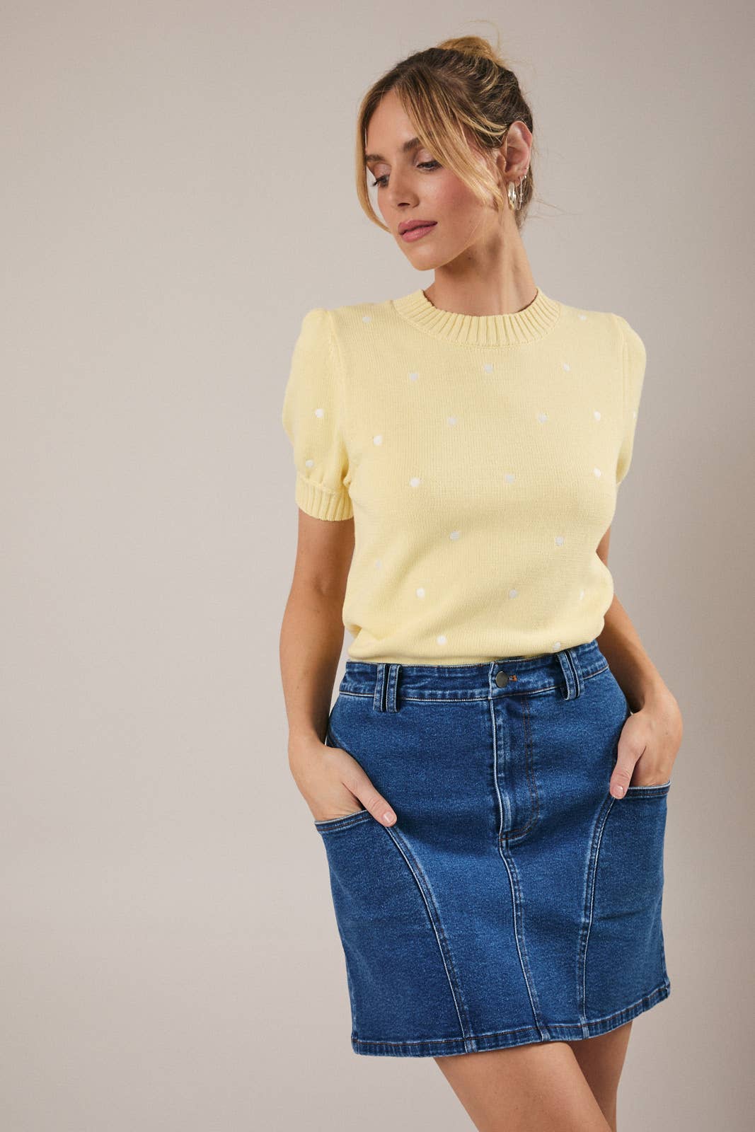 Polka Dot Sweater