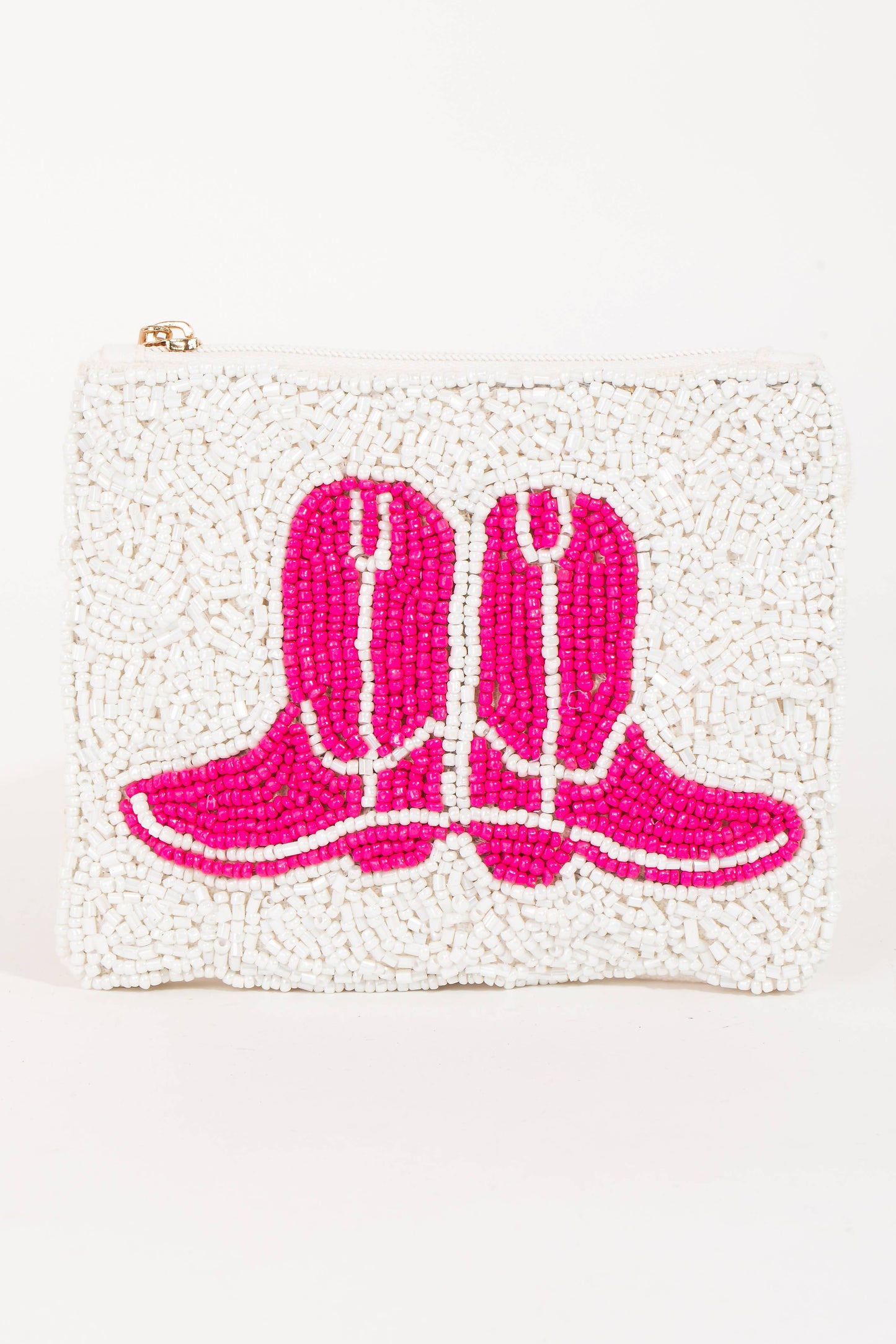 Cowgirl Beaded Coin Purse