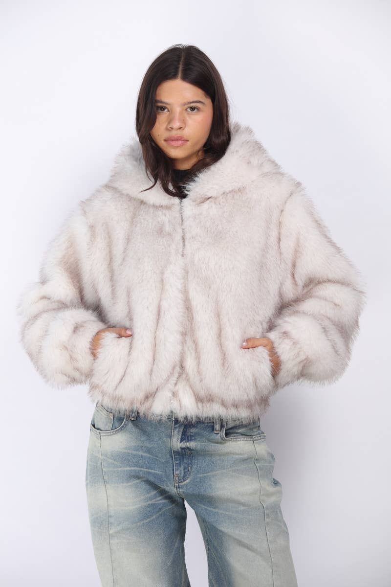 Snow Bunny Hooded Fur