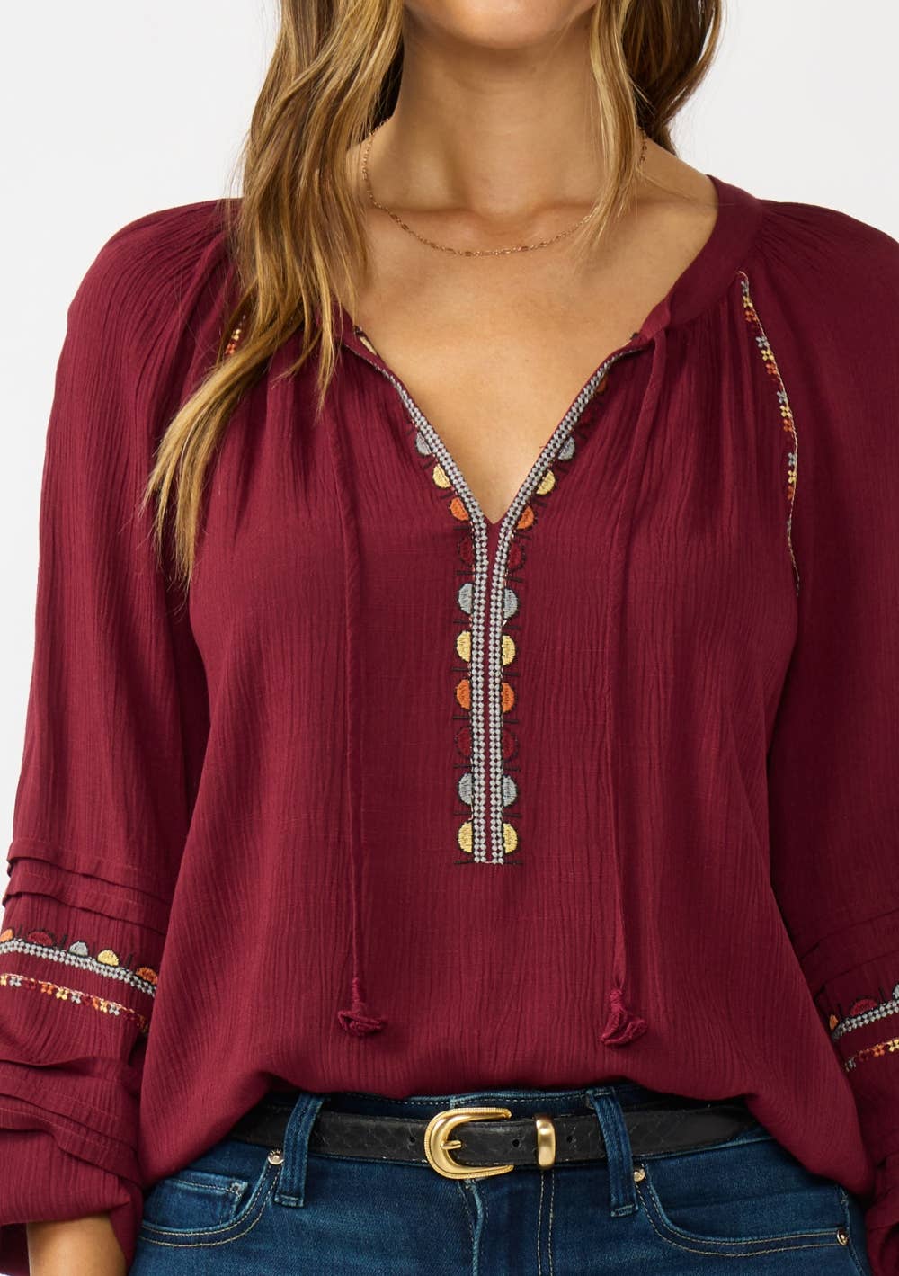 Sara Embroidered Blouse