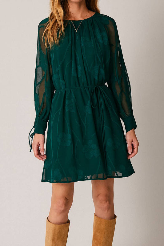 Floral Fit & Flare Dress