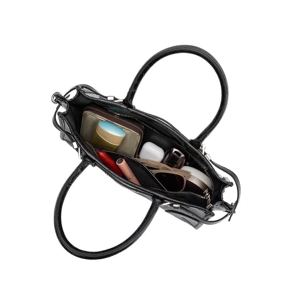 Rhonda Olive Top Handle Bag