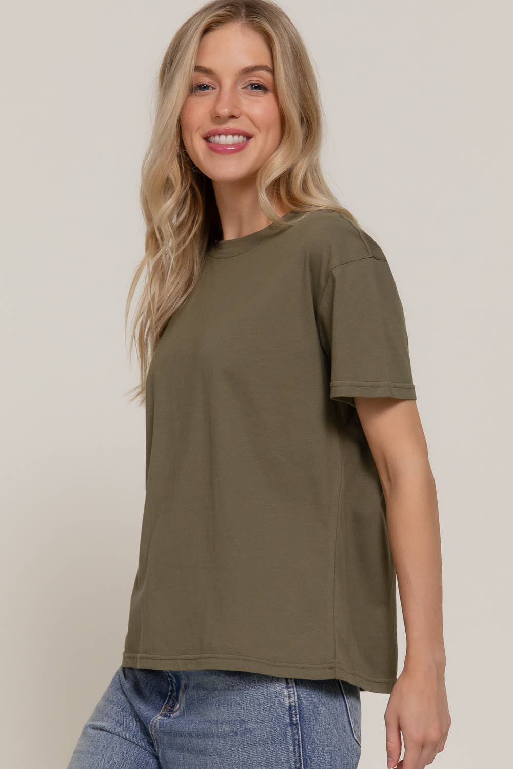 Basic Round Neck Tee