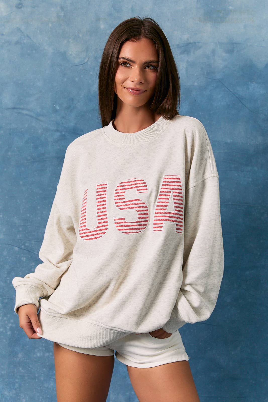 USA Oversized Sweatshirt