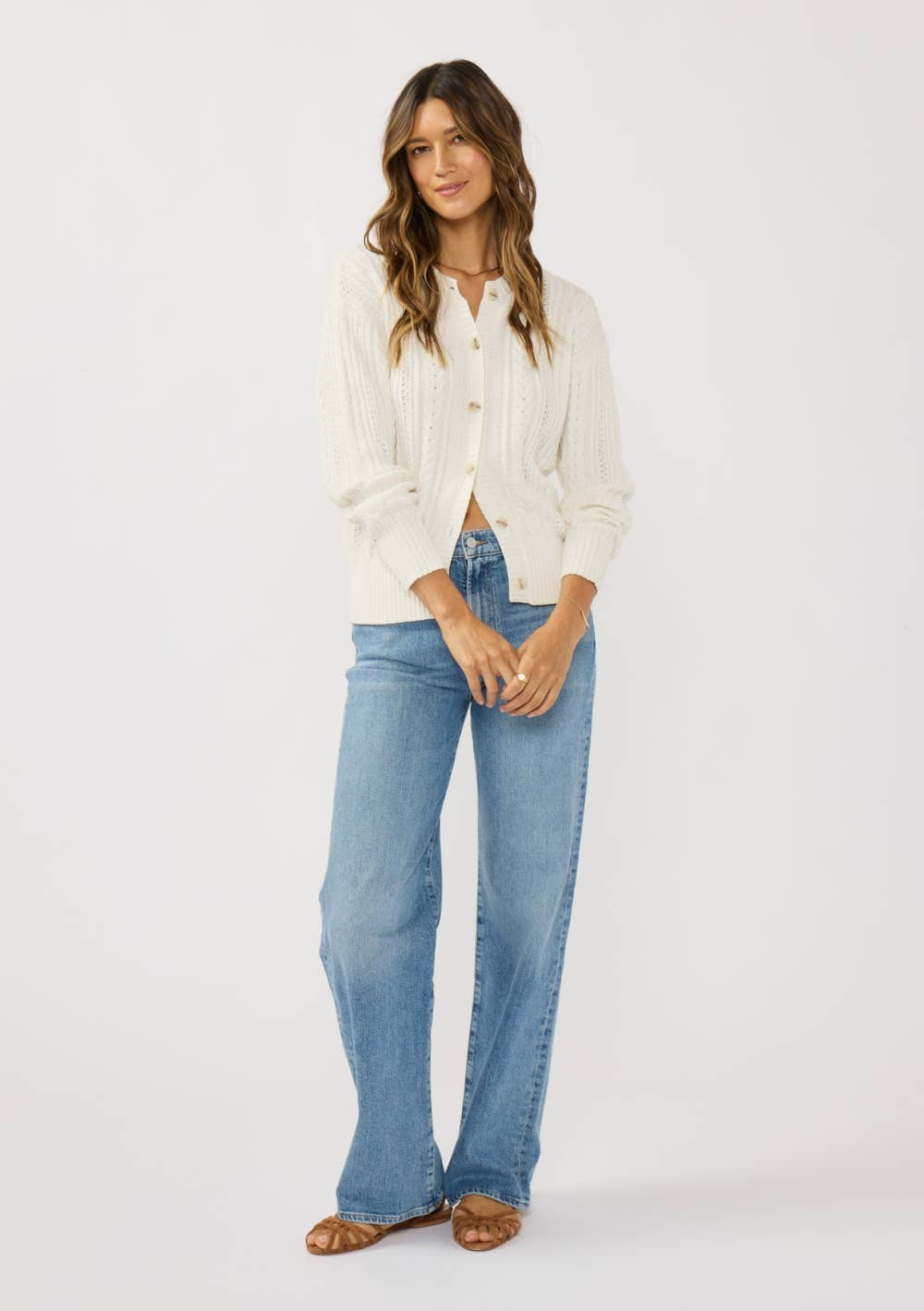 Everyday Cable Knit Cardigan