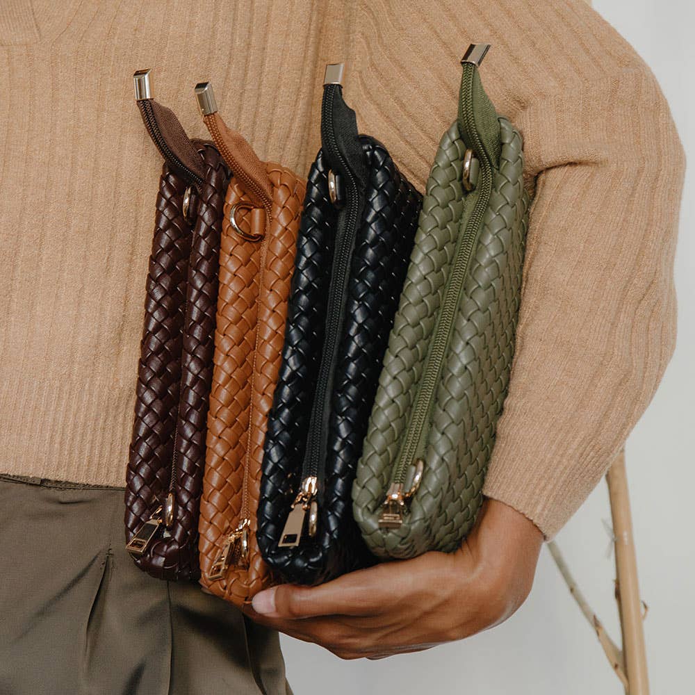 Daisy Olive Crossbody Bag