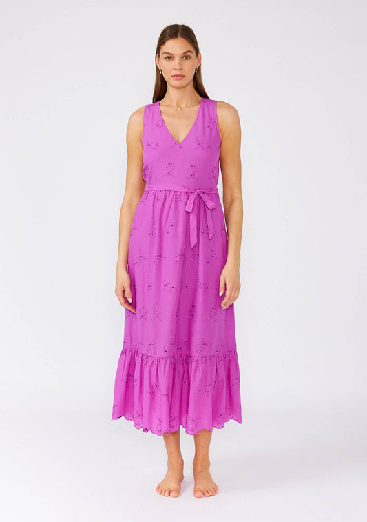 Forever Yours Embroidered Midi Dress