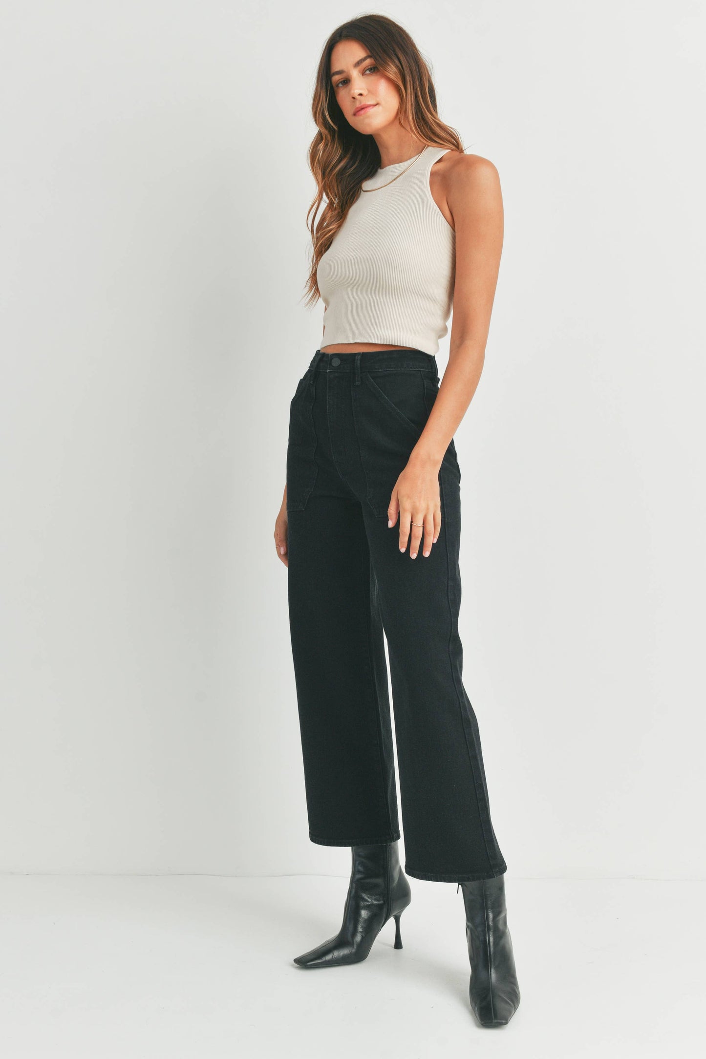 Patch Pocket -Black