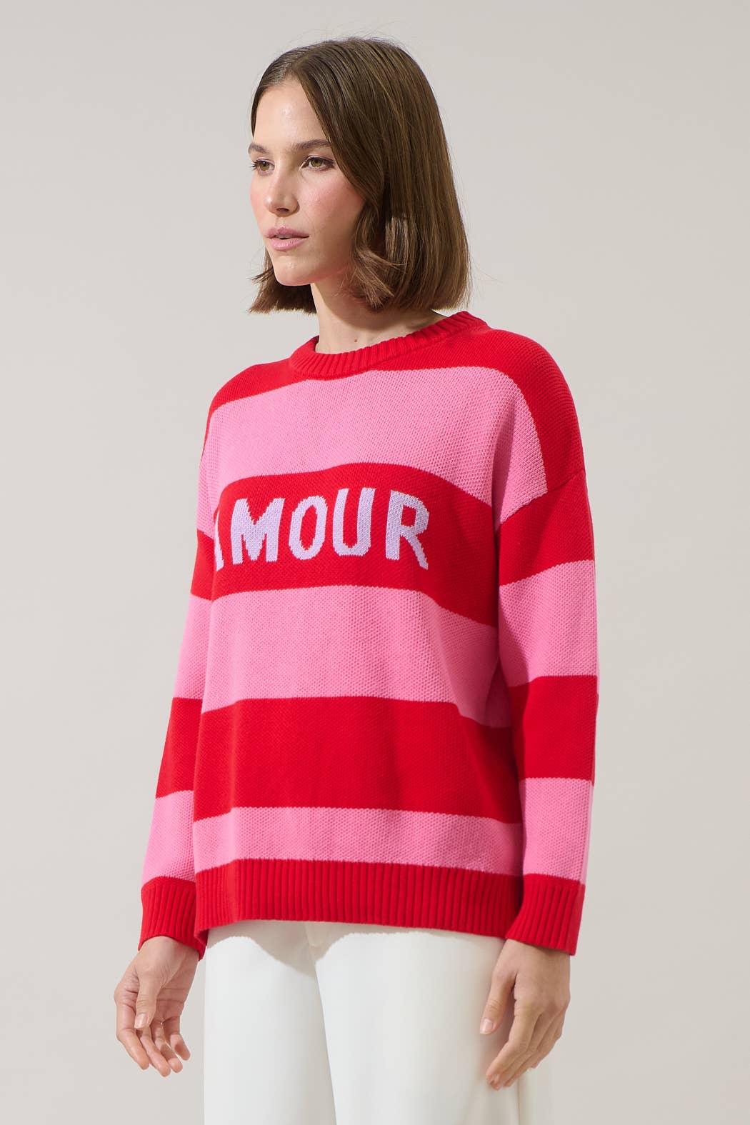 Amour Stripe Sweater