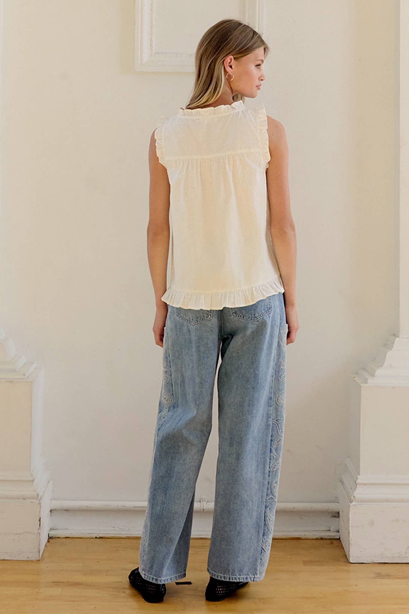 Lacey Cotton Top