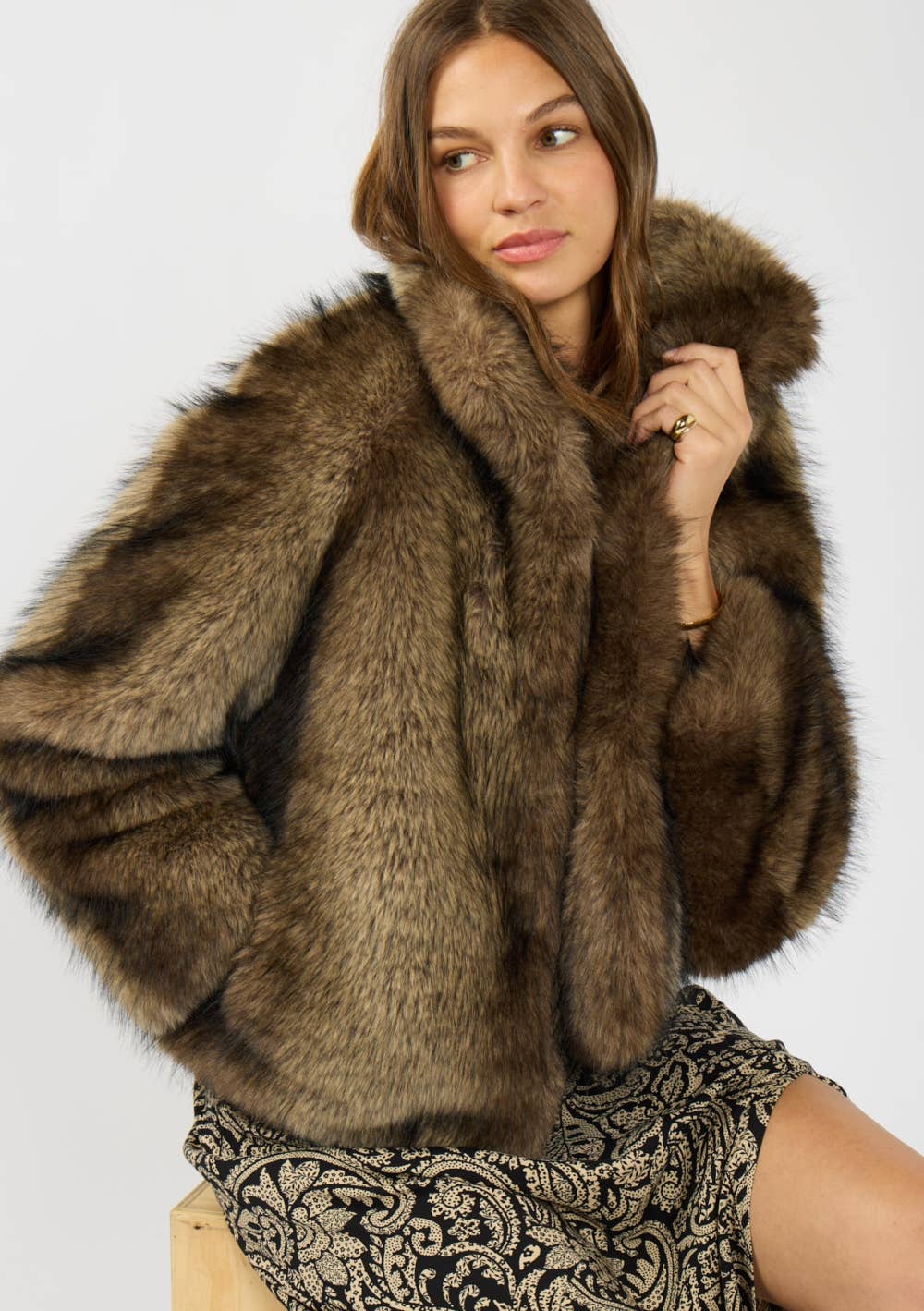 Aviana Faux Fur Jacket