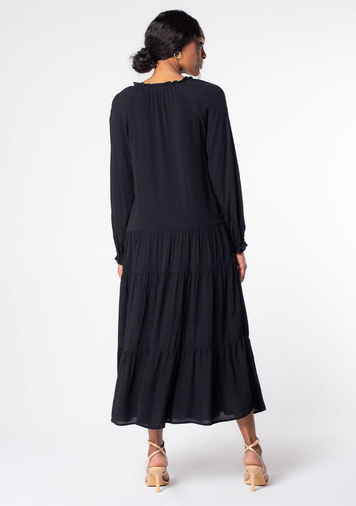 Olivia Bohemian Peasant Dress