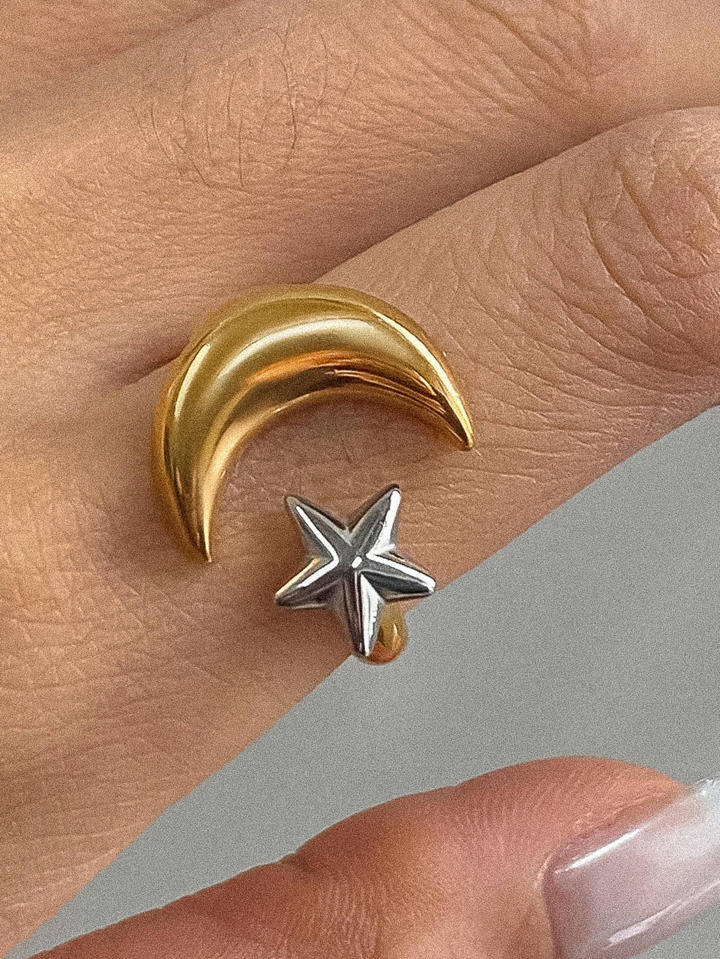 Eugénie  Star and Moon Ring