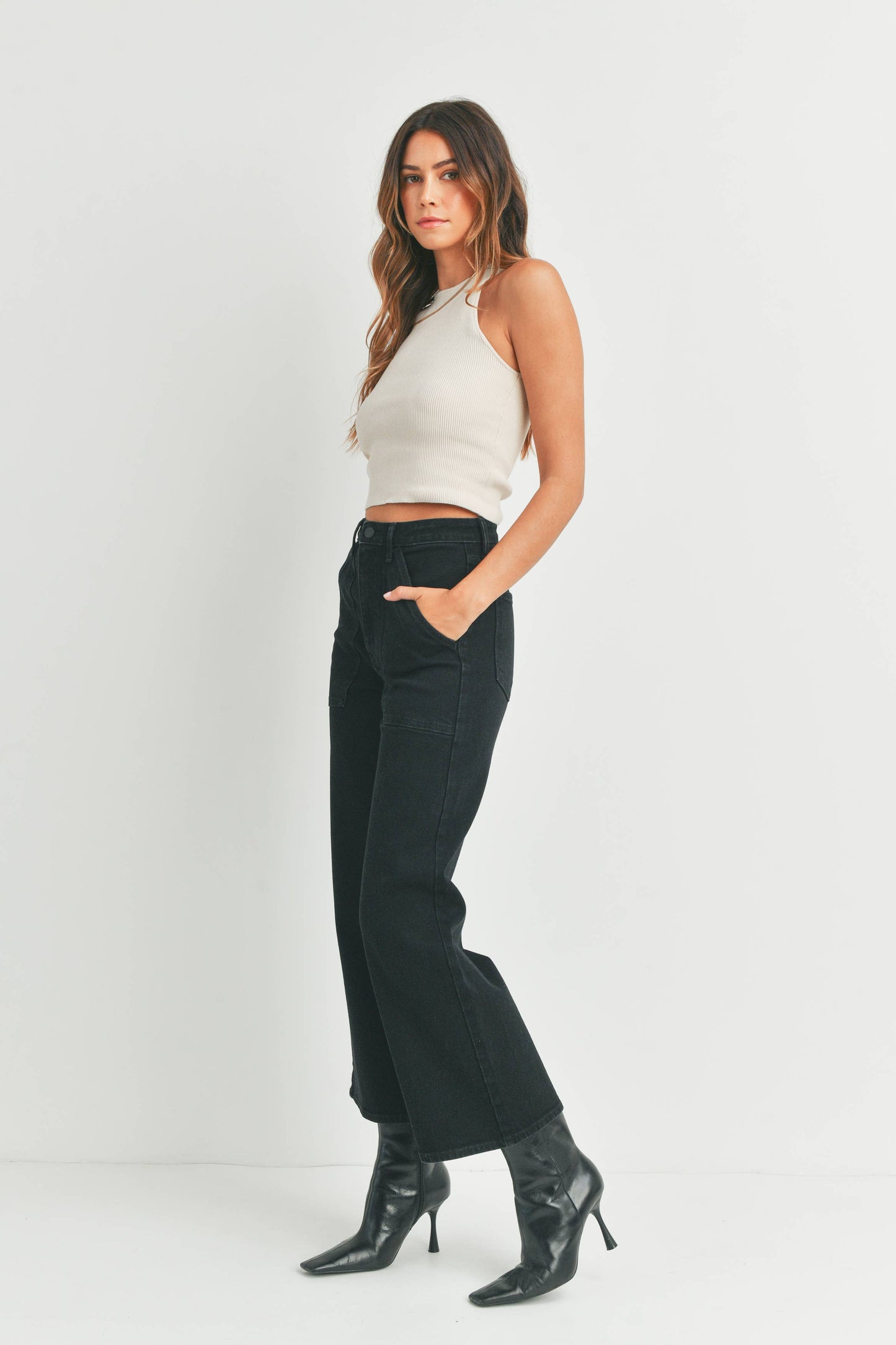 Patch Pocket -Black