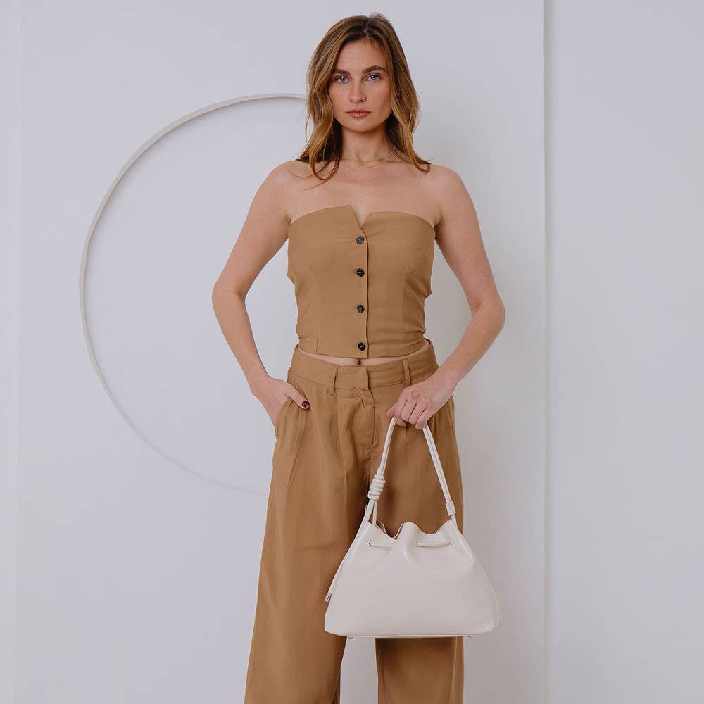 Margot Ivory Crossbody Bag