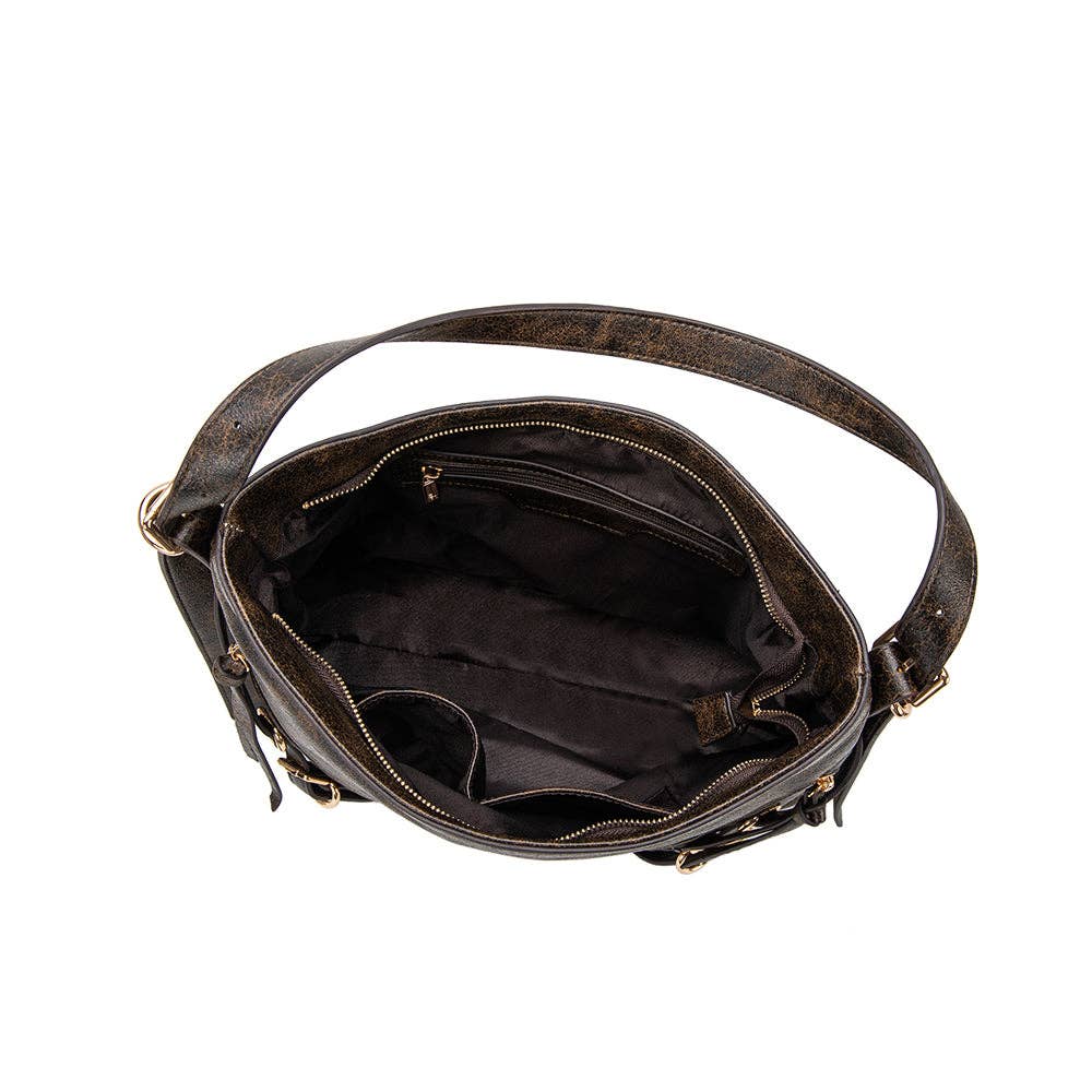 Sloane Espresso Shoulder Bag