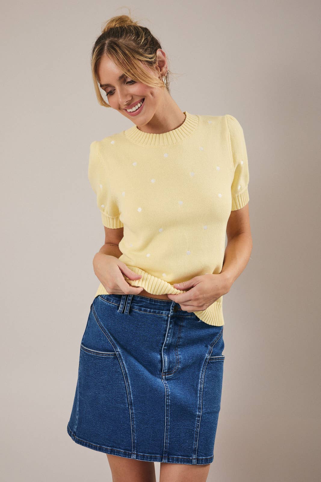 Polka Dot Sweater